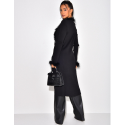 Gilet long à plume Gilet long à plume