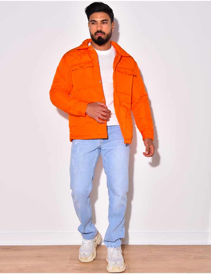 Veste matelassée à poches Veste matelassée à poches