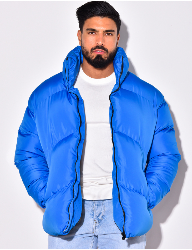 Doudoune matelassée à poignet resserré Doudoune matelassée à poignet resserré