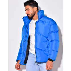 Doudoune matelassée à poignet resserré Doudoune matelassée à poignet resserré