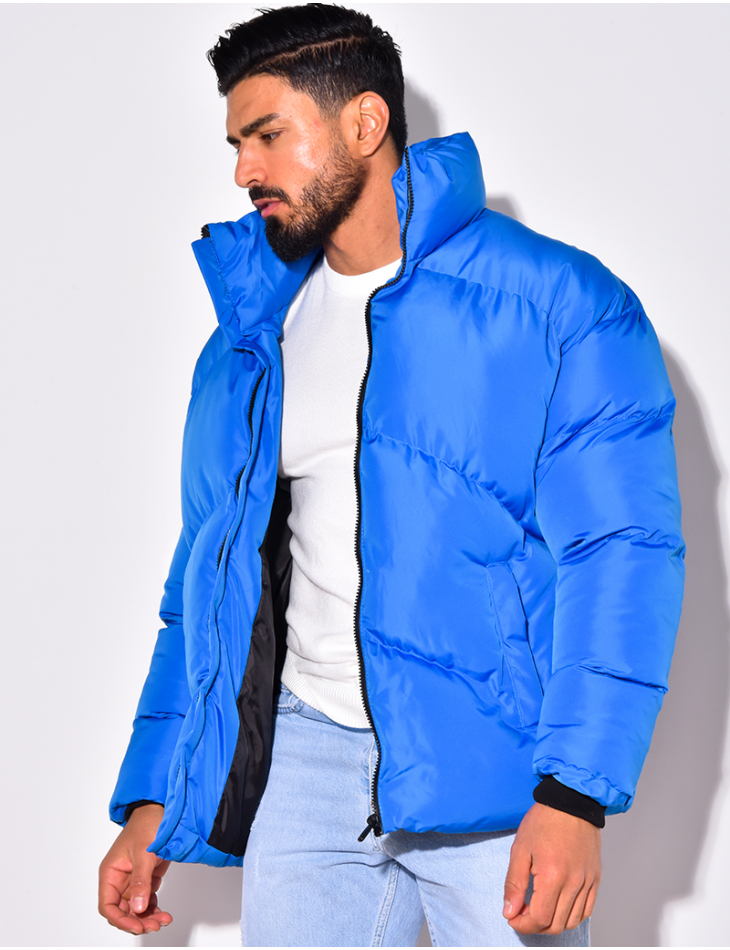 Doudoune matelassée à poignet resserré Doudoune matelassée à poignet resserré