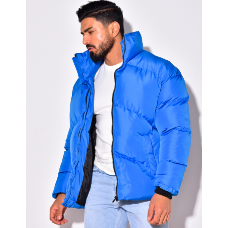 Doudoune matelassée à poignet resserré Doudoune matelassée à poignet resserré