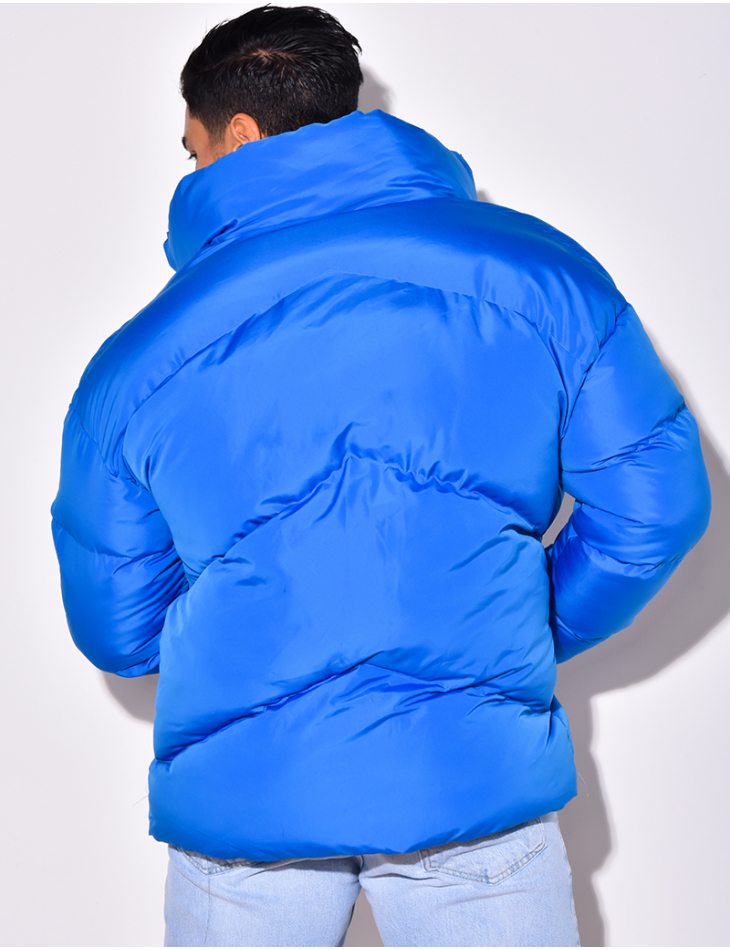 Doudoune matelassée à poignet resserré Doudoune matelassée à poignet resserré