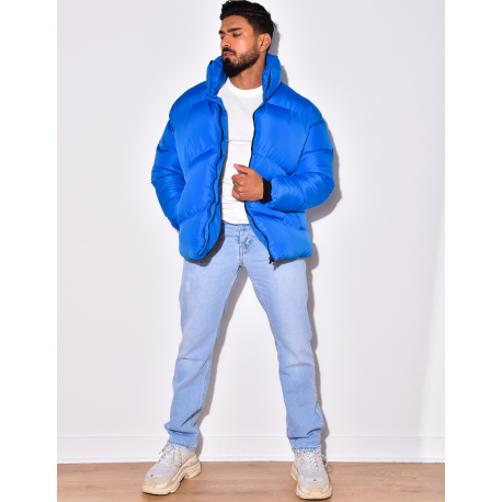 Doudoune matelassée à poignet resserré Doudoune matelassée à poignet resserré