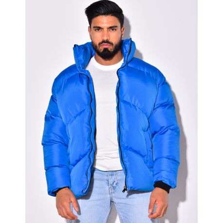 Doudoune matelassée à poignet resserré Doudoune matelassée à poignet resserré