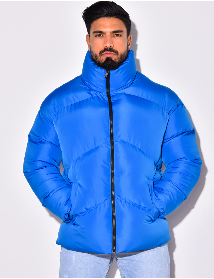 Doudoune matelassée à poignet resserré Doudoune matelassée à poignet resserré