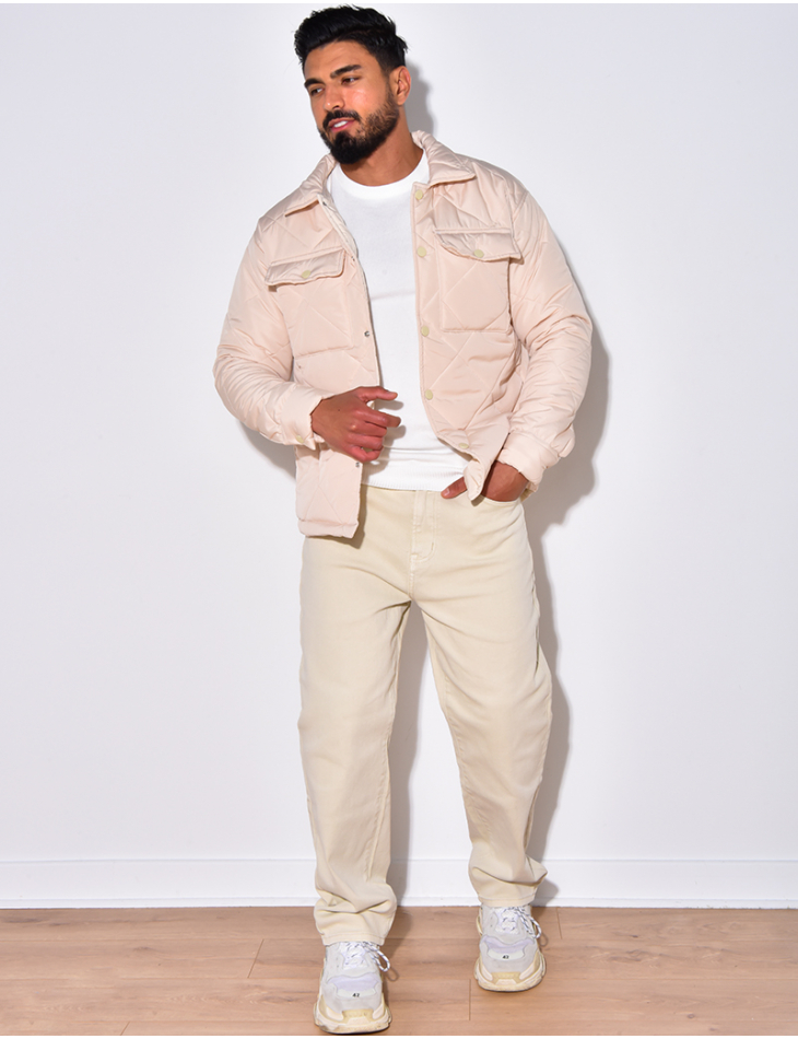 Veste matelassée à poches Veste matelassée à poches