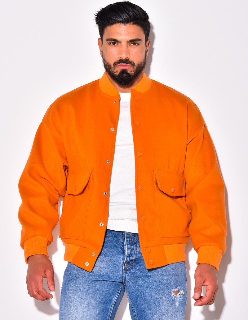 Bombers en suédine à poches