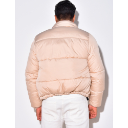 Doudoune matelassée resserrée à la ceinture Doudoune matelassée resserrée à la ceinture