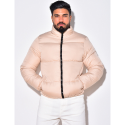 Doudoune matelassée resserrée à la ceinture Doudoune matelassée resserrée à la ceinture