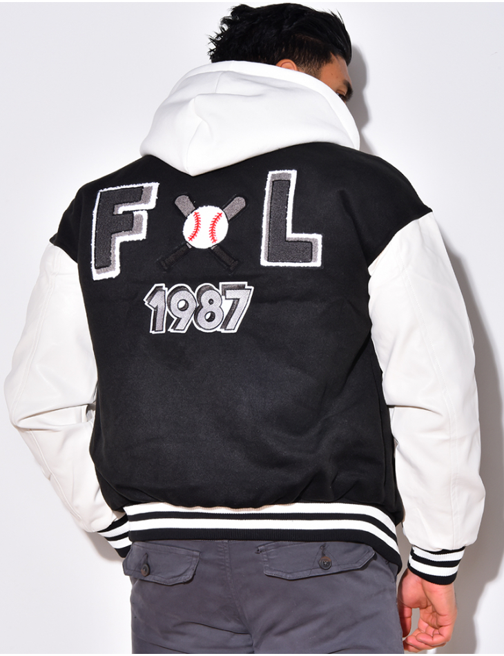 Weste zum Knöpfen aus Bi-Material "FVL"