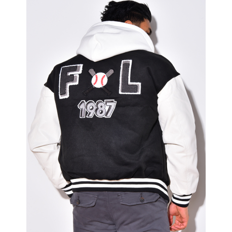 Weste zum Knöpfen aus Bi-Material "FVL"