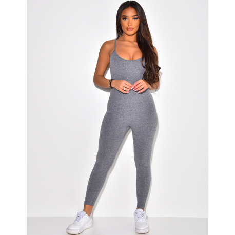Combinaison moulante à fine bretelle Combinaison moulante à fine bretelle