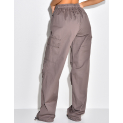 Pantalon cargo avec élastique Pantalon cargo avec élastique