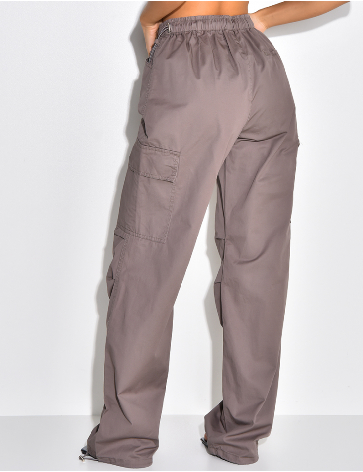 Pantalon cargo avec élastique Pantalon cargo avec élastique