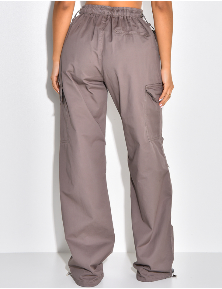 Pantalon cargo avec élastique Pantalon cargo avec élastique