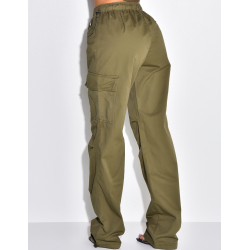 Pantalon parachute à poches cargo Pantalon parachute à poches cargo
