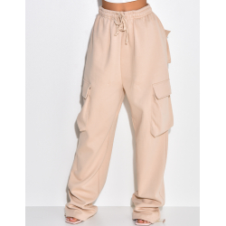 Pantalon cargo à poches épais