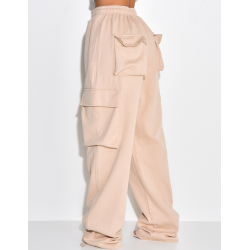 Pantalon cargo à poches épais