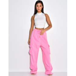 Pantalon cargo à poches épais