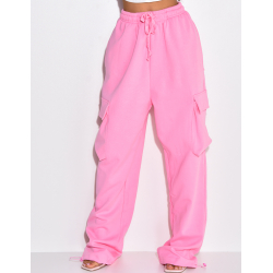 Pantalon cargo à poches épais