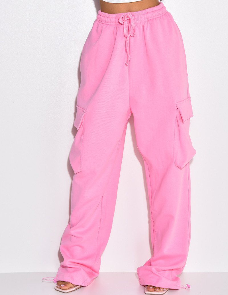 Pantalon cargo à poches épais