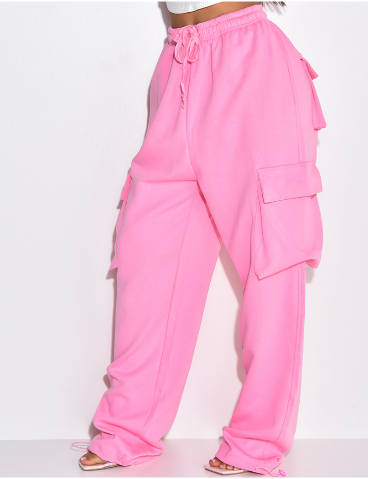 Pantalon cargo à poches épais