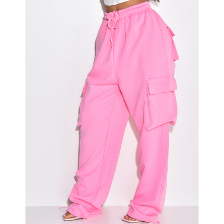 Pantalon cargo à poches épais