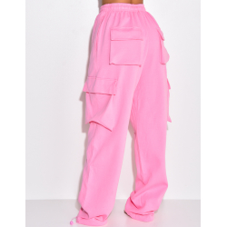 Pantalon cargo à poches épais