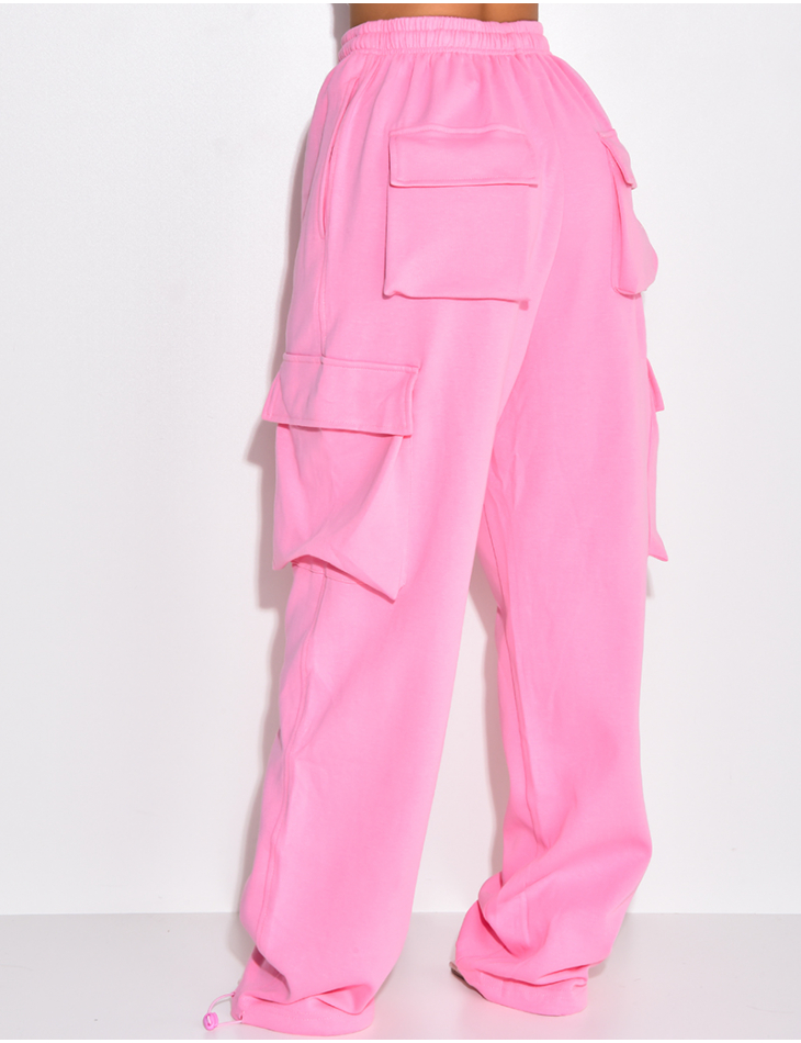 Pantalon cargo à poches épais