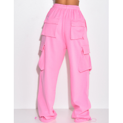 Pantalon cargo à poches épais