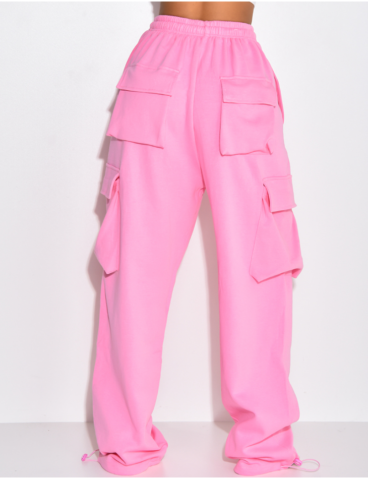 Pantalon cargo à poches épais