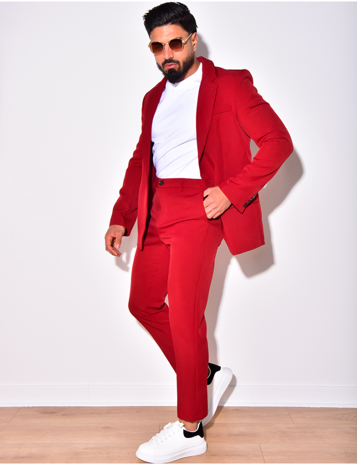 Ensemble de costume 2 pièces, veste et pantalon Ensemble de costume 2 pièces, veste et pantalon