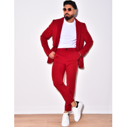 Ensemble de costume 2 pièces, veste et pantalon Ensemble de costume 2 pièces, veste et pantalon