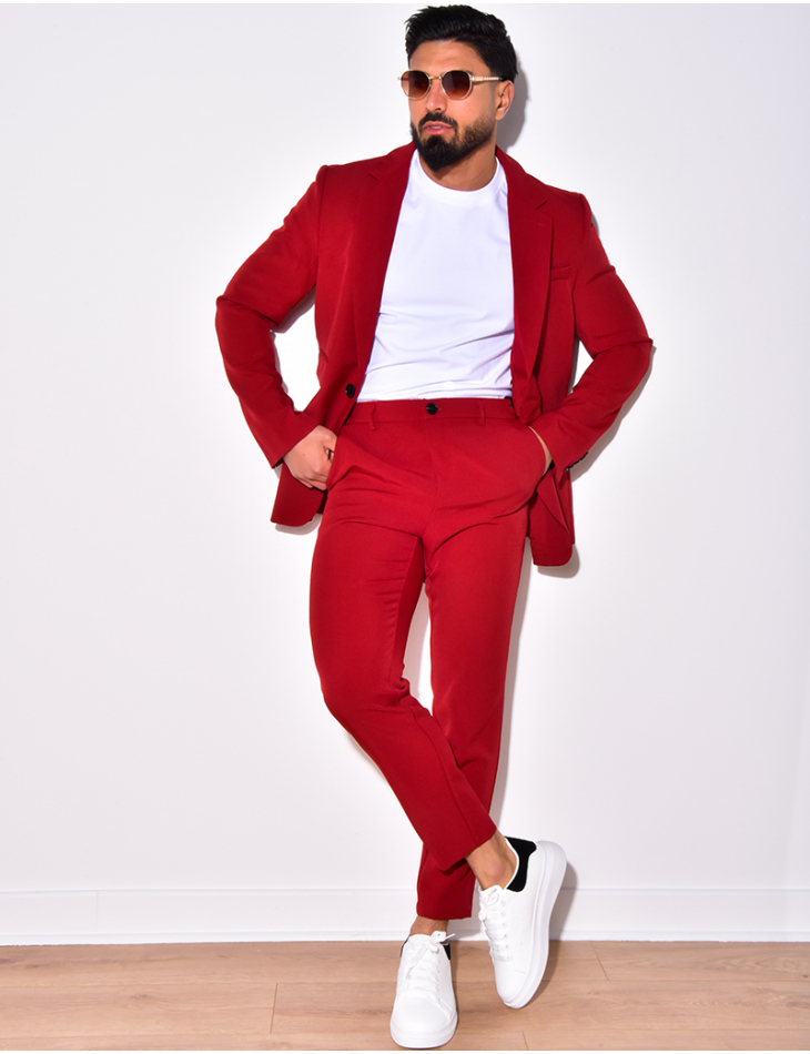 Ensemble de costume 2 pièces, veste et pantalon Ensemble de costume 2 pièces, veste et pantalon