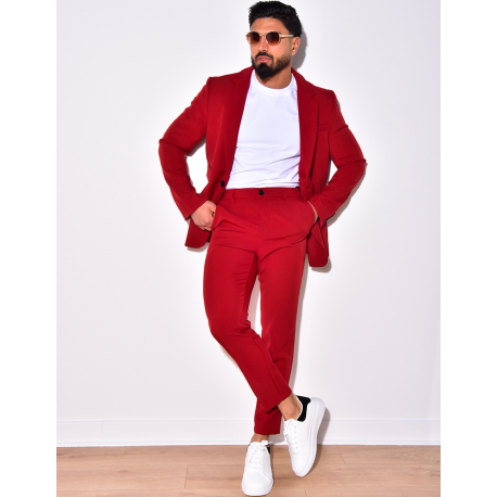 Ensemble de costume 2 pièces, veste et pantalon Ensemble de costume 2 pièces, veste et pantalon