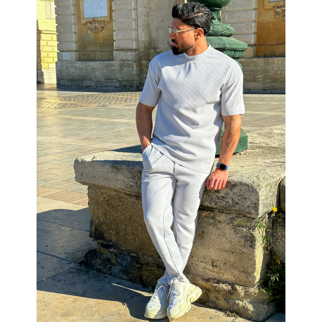 Ensemble t-shirt oversize & pantalon côtelé Ensemble t-shirt oversize & pantalon côtelé