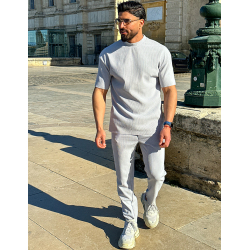 Ensemble t-shirt oversize & pantalon côtelé Ensemble t-shirt oversize & pantalon côtelé