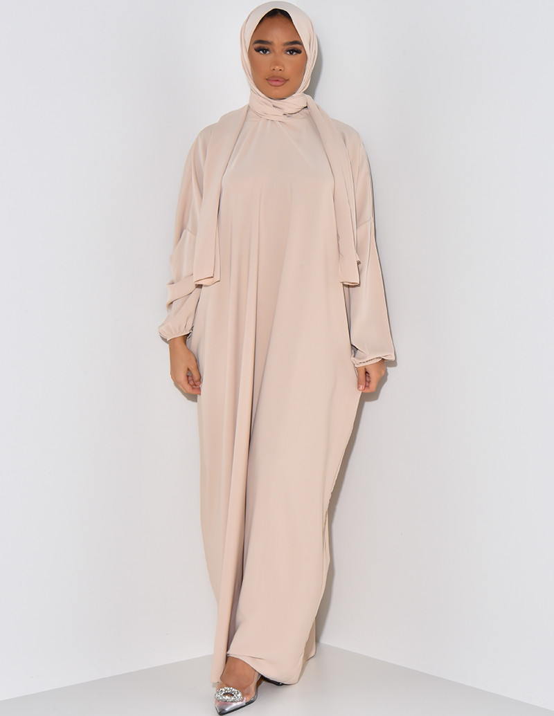 Robe longue fluide oversize