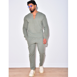 Ensemble pantalon et t-shirt à manches longues Ensemble pantalon et t-shirt à manches longues