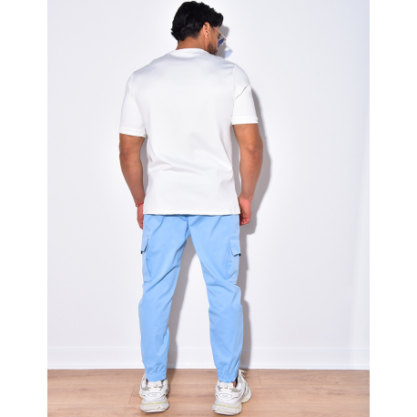 Ensemble pantalon cargo et t-shirt à poches