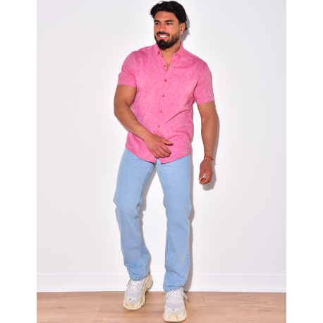 Chemise homme en lin  Chemise homme en lin