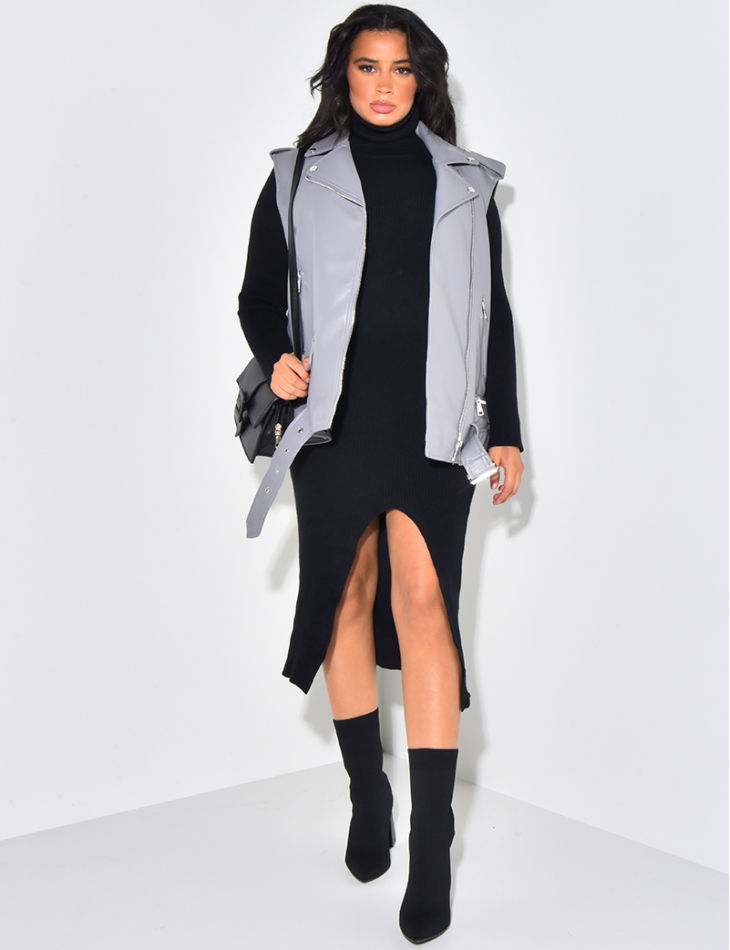 Perfecto en simili sans manches Perfecto en simili sans manches