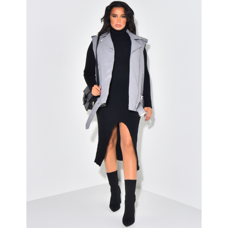 Perfecto en simili sans manches Perfecto en simili sans manches