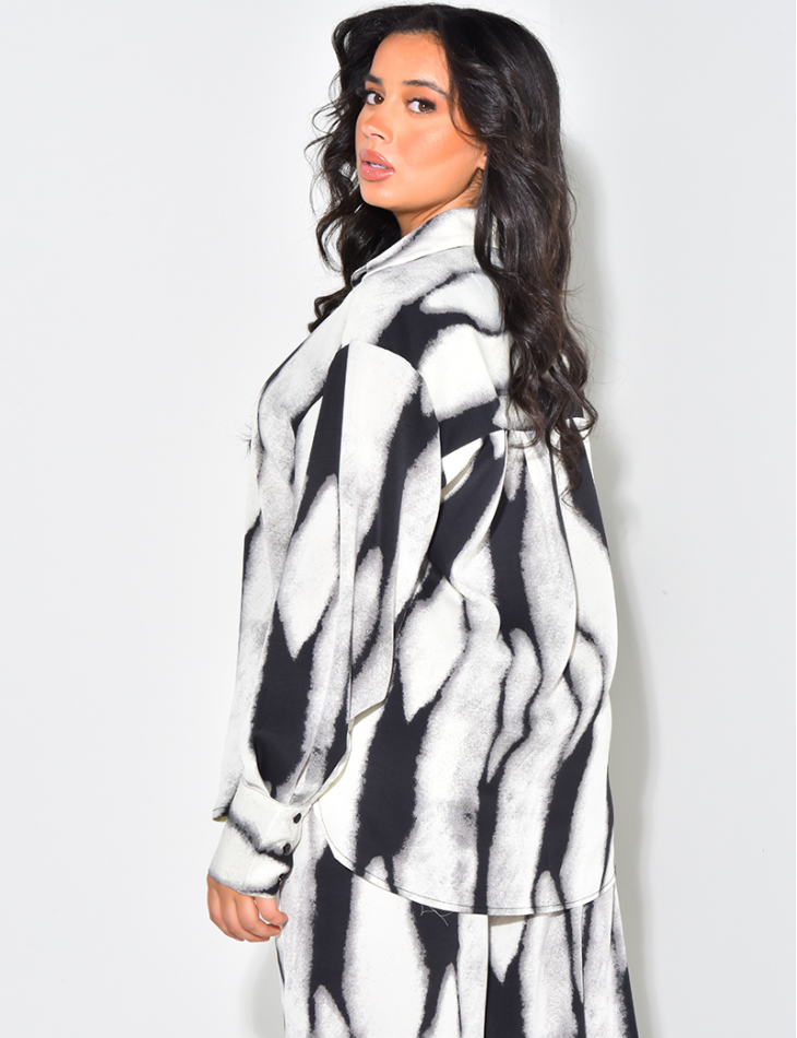 Chemise fluide rayée Chemise fluide rayée