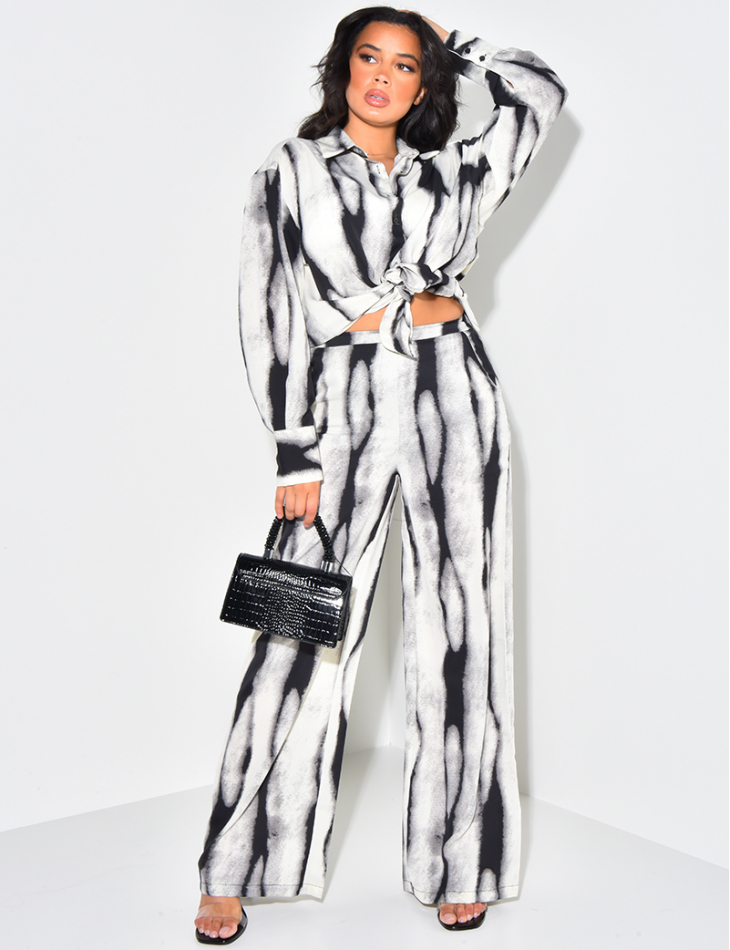 Chemise fluide rayée Chemise fluide rayée