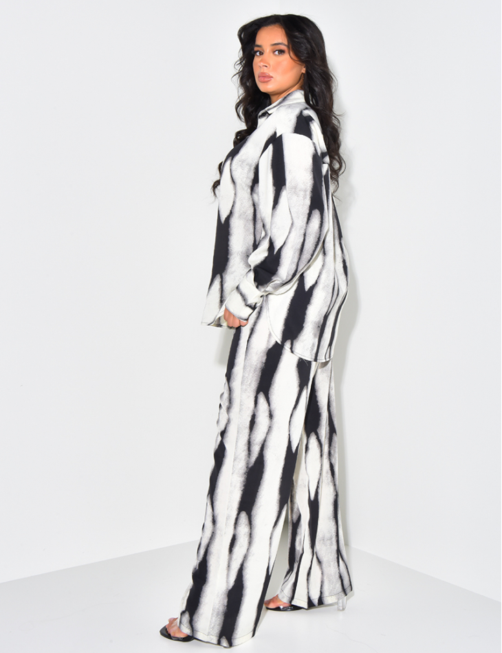 Chemise fluide rayée Chemise fluide rayée