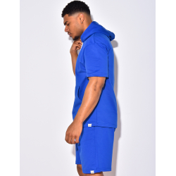 Ensemble short et t-shirt à capuche Ensemble short et t-shirt à capuche