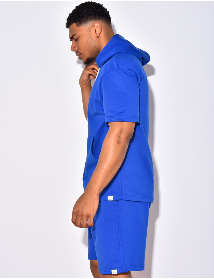 Ensemble short et t-shirt à capuche Ensemble short et t-shirt à capuche