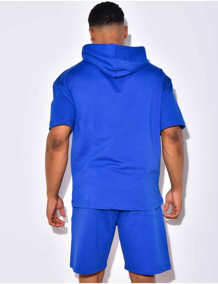 Ensemble short et t-shirt à capuche Ensemble short et t-shirt à capuche